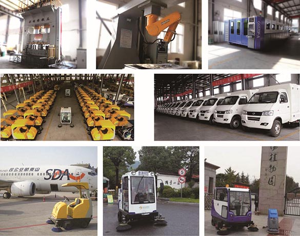 road sweeper factory